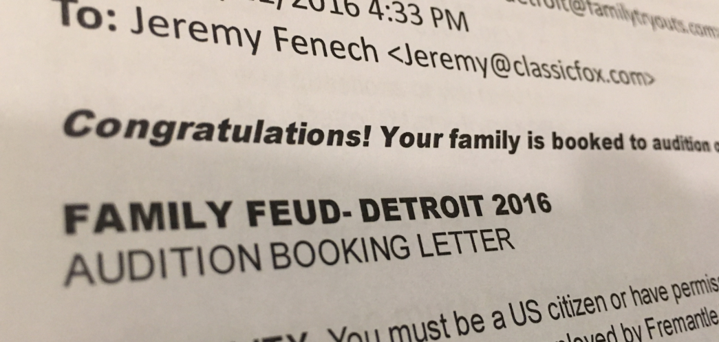 We’ve Been Accepted to Audition for ‘Family Feud’! [VIDEO]