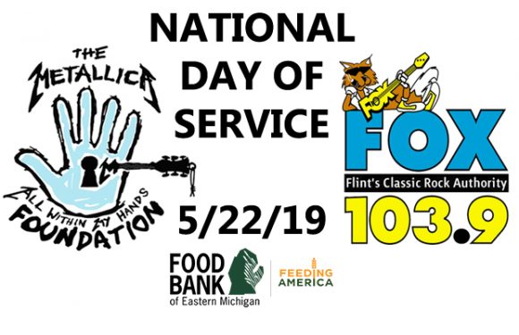 103.9 The Fox Joins Metallica to Help Fight Hunger