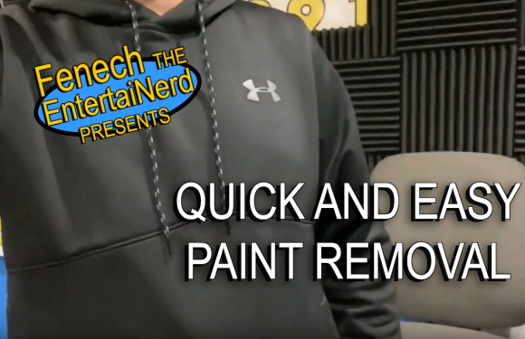 How To Get Paint Off Of A Black Shirt | Jeremy Fenech’s Bad Advice [VIDEO]