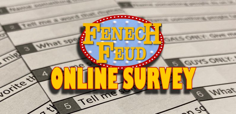 Fenech Feud Online Survey
