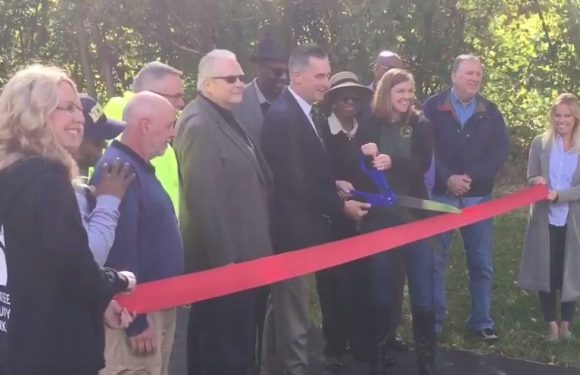 Ribbon-Cutting Ceremony at Genesee County Parks’ ‘Iron Belle Trail’ [VIDEO]