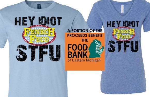 Pre-Order Your Fenech Feud STFU T-Shirt Now to Benefit the Food Bank of Eastern Michigan [VIDEO]