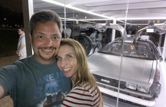 Jeremy Meets the DeLorean Time Machine Face-to-Face [VIDEO]
